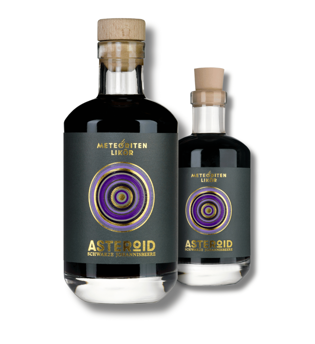 ASTEROID - Schwarze Johannisbeere Likör mit Gin