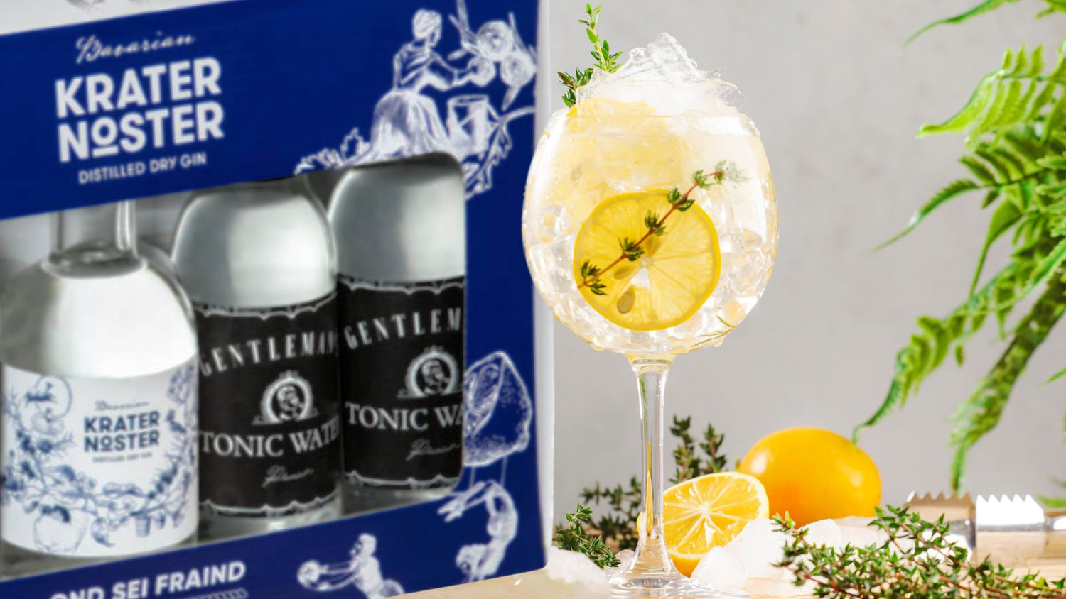 Gin Geschenkset für Gin Tonic.
