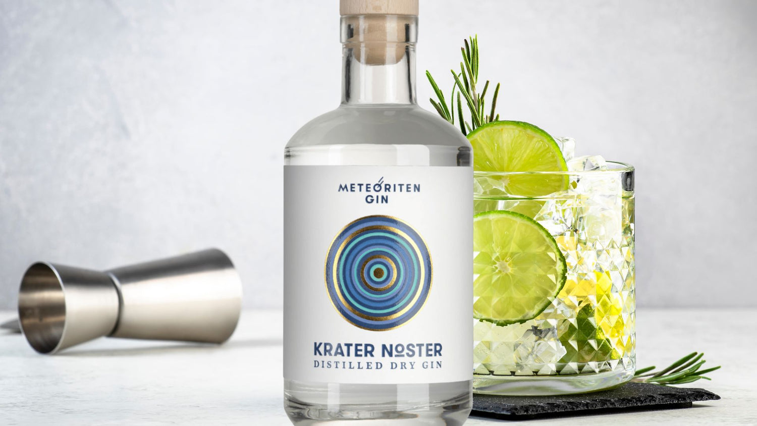 Preisgekrönter deutscher Gin verfeinert mit wildem Wacholder.